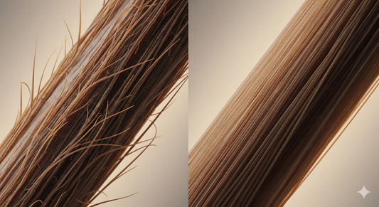 Frizz onder controle zonder het haar te stijlen: salonbehandeling + juiste thuisverzorging