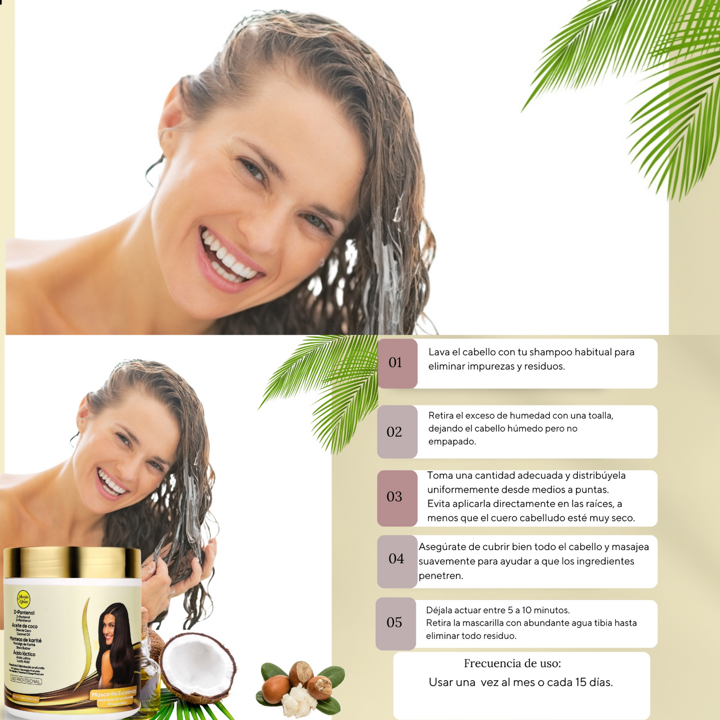 Hair Prep Kit: Acidifying + Mask + Liquid Keratin