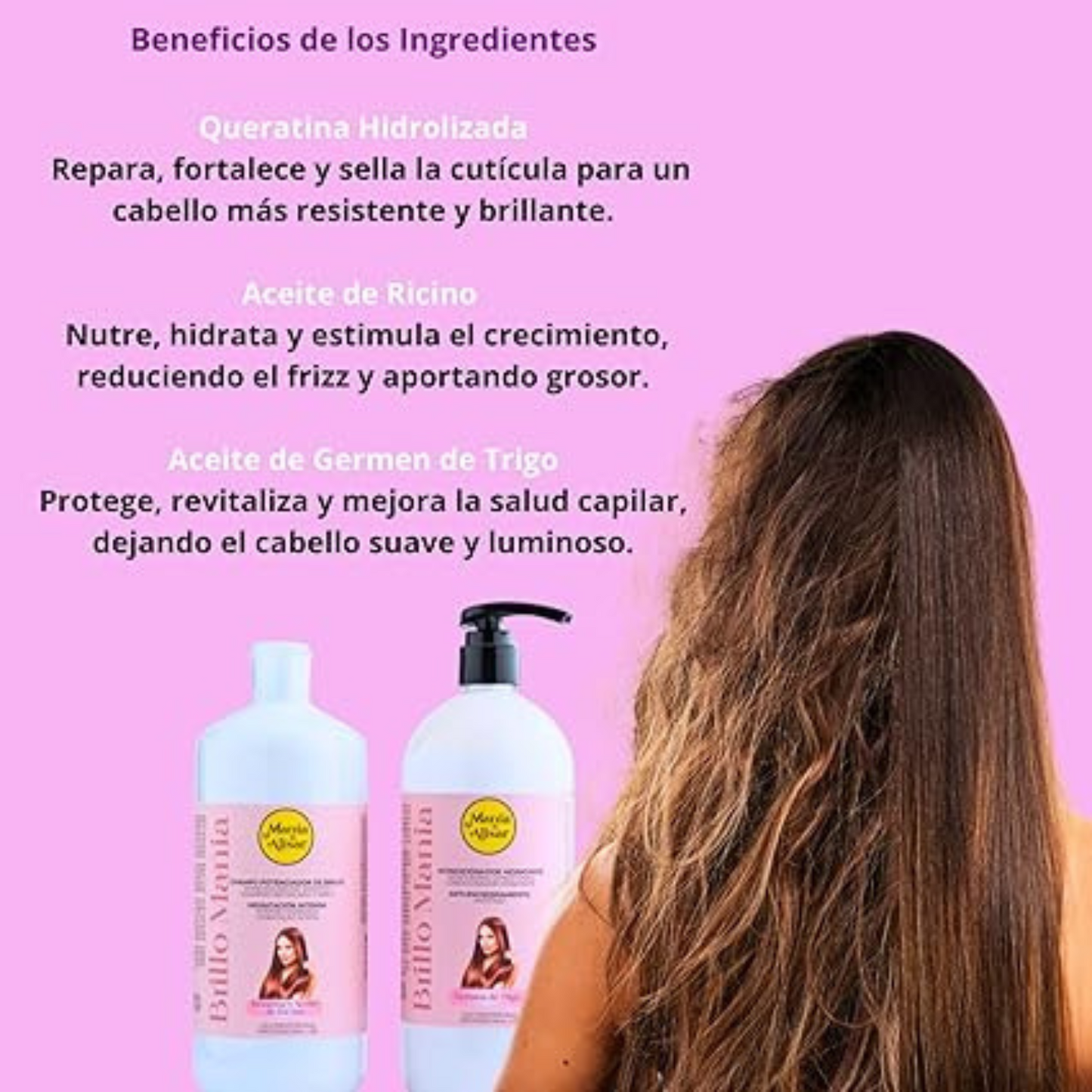 DUO Intense Hydration Shampoo + Conditioner with Castor Oil 1000ml