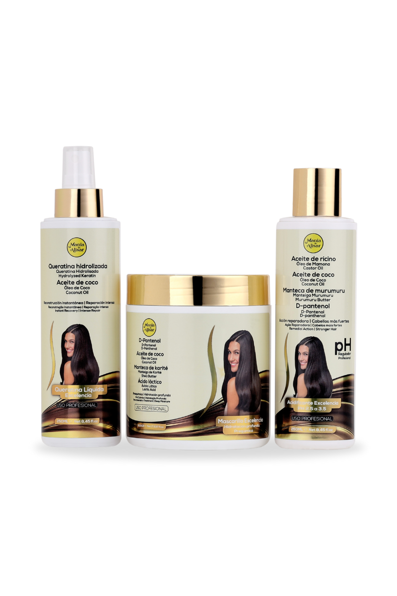 Professioneel pre-treatment kit voor keratine - voor salons