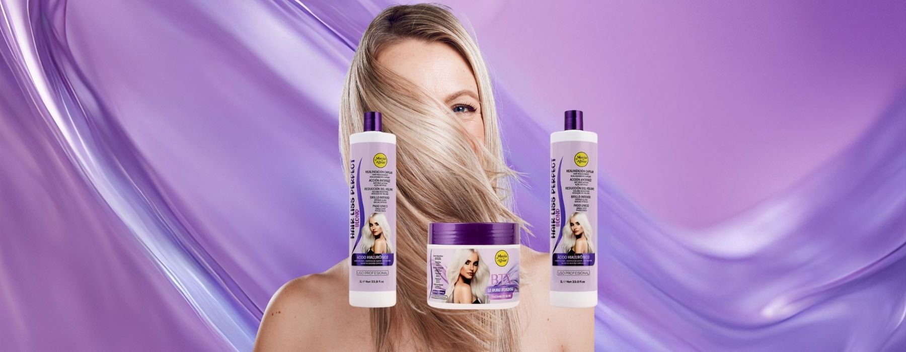 Professionele keratine en Botox  Blonde producten voor kappers en salons – Mania de Alisar NL